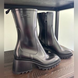 Chloe Betty PVC Short Rain Boots